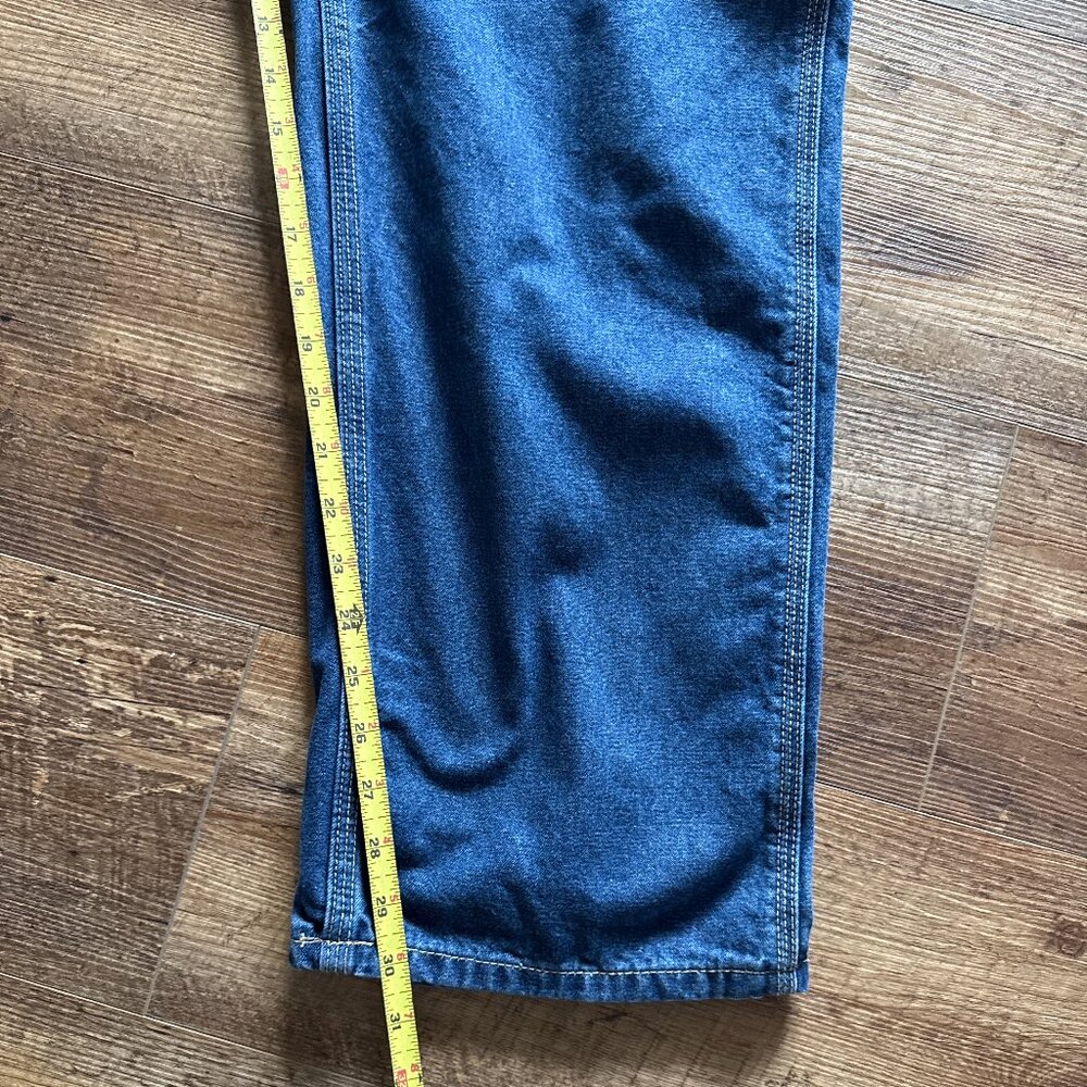 Carhartt Men's FR Signature Denim Dungaree NWOT 34X30 - Picture 8 of 14